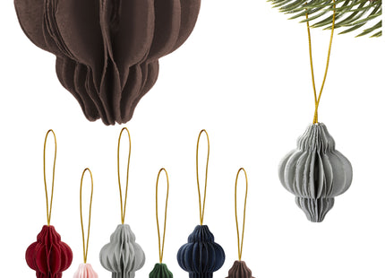 Kersthanger | Opvouwbaar | Meerkleurig | 4 cm | 6 Stuks