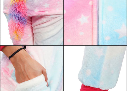Onesie Volwassenen | Eenhoorn | Maat L | Multicolor