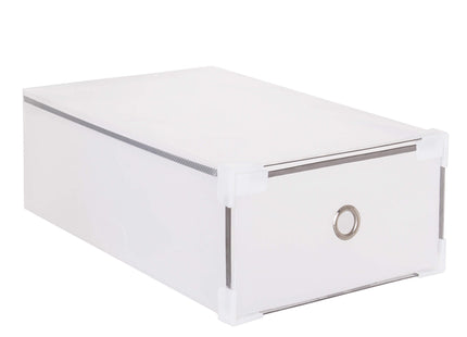 Schoenenbox | Sneakerbox | Kunststof | Transparant | 1 Stuk | 31 x 20,5 x 11 cm