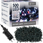 Kerstverlichting | 27,5 m | 500 LED | Multicolor + Koud Witte Flits