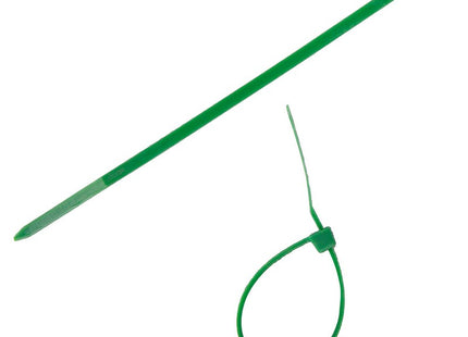 Kabelbinders | Tie Wraps | Tyraps | Tie Rips | 100 x 2.5 mm | 100 Stuks | Groen