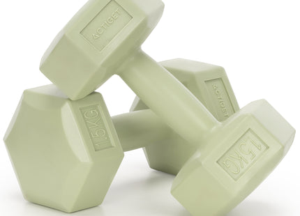 Dumbbell Set - 1,5 KG - Groen - Oefengewichten