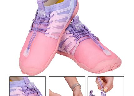 Springos Waterschoenen - AQUA Shoes - Sneldrogend - Rubber - Unisex - Roze/ Paars - Maat 37