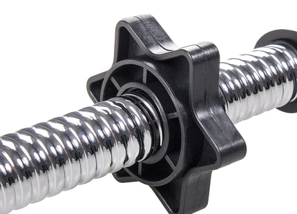 Korte Halterstang | Barbell | Chroomstaal | 45 cm | 0.8KG