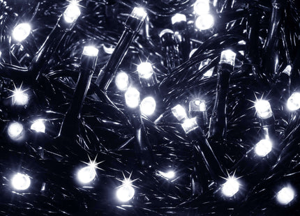 Kerstboomverlichting | met 1000 LED Lampjes | 50 M | Koel Wit | Inclusief Flitsfunctie