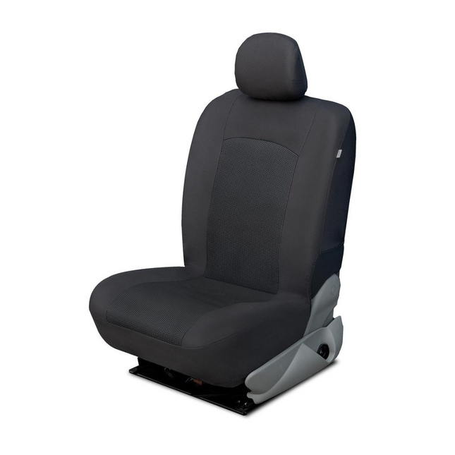 Autostoelhoes - Autostoelbeschermer - Stoelhoes - Bescherming  - Zwart - Eenpersoons - Transporter