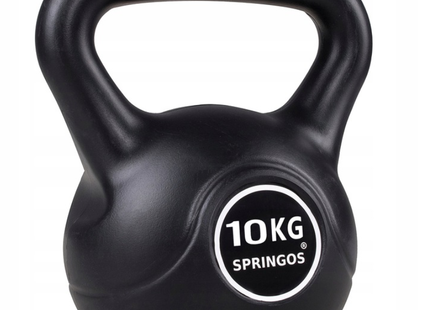 Kettlebell | Zwart | 10 kg