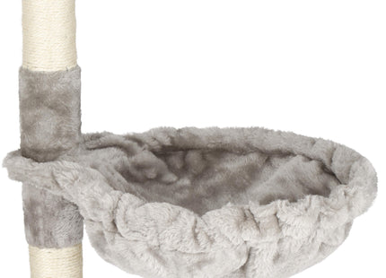 Krabpaal - 5 Etages - Voor Katten - Toren - Meubelbescherming - 56 x 30 x 96 cm - Grijs/ Creme