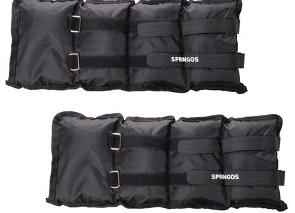 Pols- en enkelgewicht | 2 Stuks | 2,5 kg | Zwart