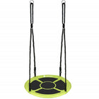 Nestschommel | Kinderschommel | Ø110 CM | Max 150 KG | Groen/Zwart