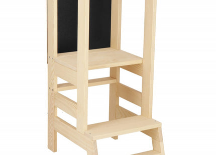 Leertoren Montessori | Leertoren Keukenhulp | Keukentoren | Leertoren Peuters | Stabiel | Met Krijtbord