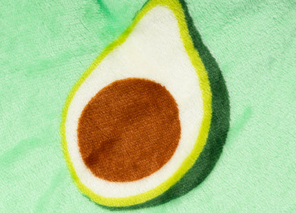 Hoodie Deken | Badjas | Deken Met Mouwen | One Size | Advocado | Polyster | Groen | Bruin
