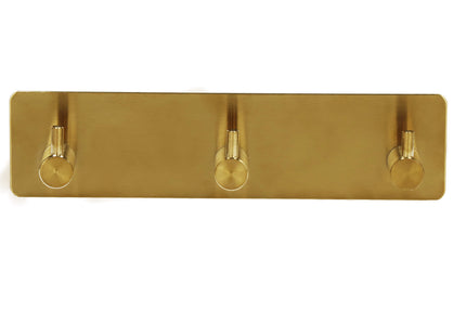 Zelfklevende Handdoekhaakjes  - 3 - RVS - Goud