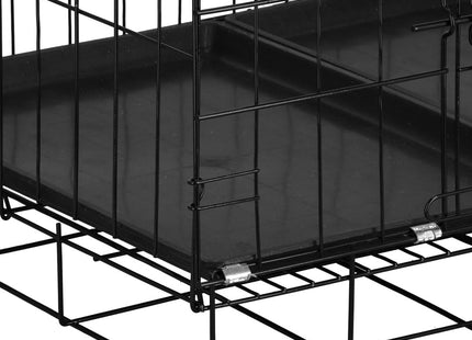 Hondenbench | Bench | Hond / Kat | 70 x 42 x 60 cm | Zwart