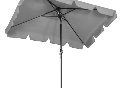 Parasol | Parasols | Kantelbaar | Met Ventilatie | Grijstint | 240 cm