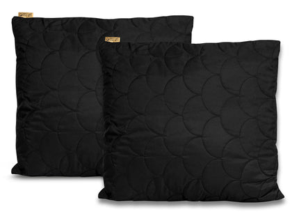 Kussen - 70 x 80 cm - Zwart- Hoofdkussen - Anti Allergie & Ademend - All Year kussen - Zomerkussen & Winterkussen