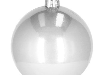Kerstballen | 30 Stuks | 6/5/4 cm | Zilver