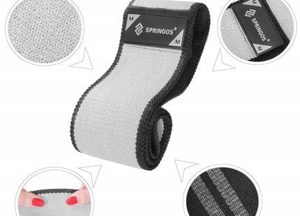 Weerstand Band | Weerstandselastieken | Weerstands Set | Fitness Elastiek | Grijs