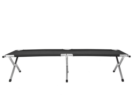 Kampeerbed | Stretcher | Zwart | Tot 150 KG | 190,5 CM