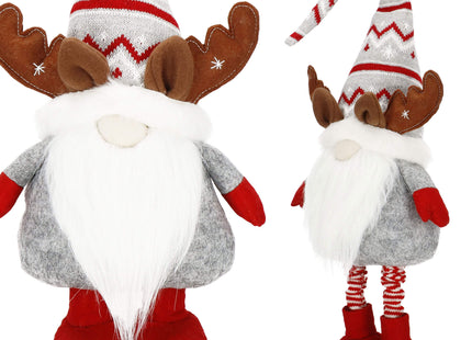 Kerstkabouter | Kerstrendier | 1 Stuk | Verstelbaar In Hoogte | 60-80 cm