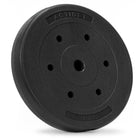 Halterschijf | 1 x 15 kg | Kunststof | Zwart | 29 MM