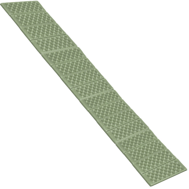 Zitmat | Opvouwbaar Zitmatje | Zitkussen | 182 x 60 x 1 cm | Groen