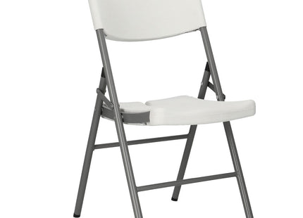 Campingstoel | Kampeerstoel | Vouwstoel | Klapstoel | Polyetheen | Wit