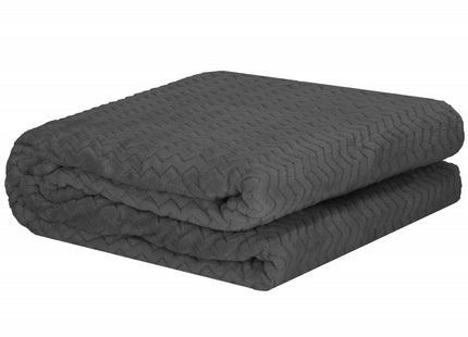 Plaid | Sprei | Deken | 200 x 220 cm | Grafiet
