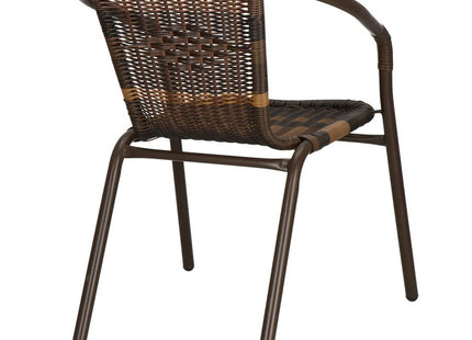 Tuinstoel | Terrasstoelen | Stapelbaar | Textileen | Bruintinten