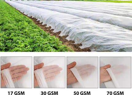 Vliesdoek - Vliesdoek Plantenbescherming - 30 G/M2 - 50 x 1.6 M