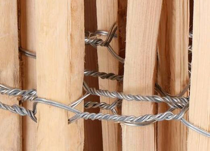 Schapenhek - Tuinhek - Hazelaarhout - 500x150 cm - Paalafstand - 3-5 cm - Bruin