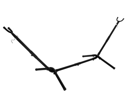 Hangmatstandaard | Eenvoudige Montage | Weerbestendig | 270 x 99 cm | Metaal | Zwart