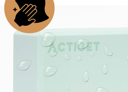 Actiget® Yoga Blok - Yoga Cube - Pilates Blok - Balans - Rekoefeningen - EVA-schuim - Mintgroen - 7,5 X 23 X 15 Cm