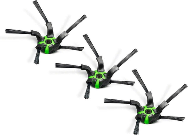 SQOON® iRobot Geschikt voor iRobot Roomba S9-serie  | Zijborstel | Borstel | Alternatief | Namaak | Ronde | Hoekborstel | Roomba | Per 3 stuks