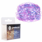 Kerstverlichting | 1.9 m | Waterdicht | Op Batterij | LED-Verlichting | Roze/Blauw