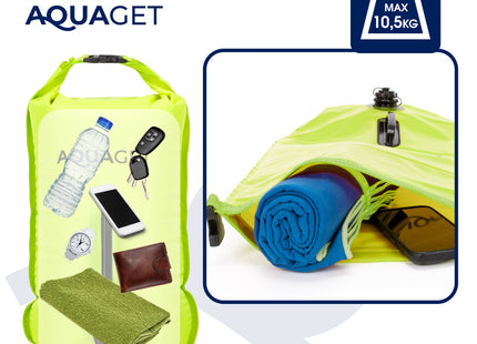 Zwemboei - Voor Openwaterzwemmen - Zwemveiligheidsboei - Incl. drybag /Saferswimmer/Safe swimmer/ 20 Liter +/ Reddingsfluitje -