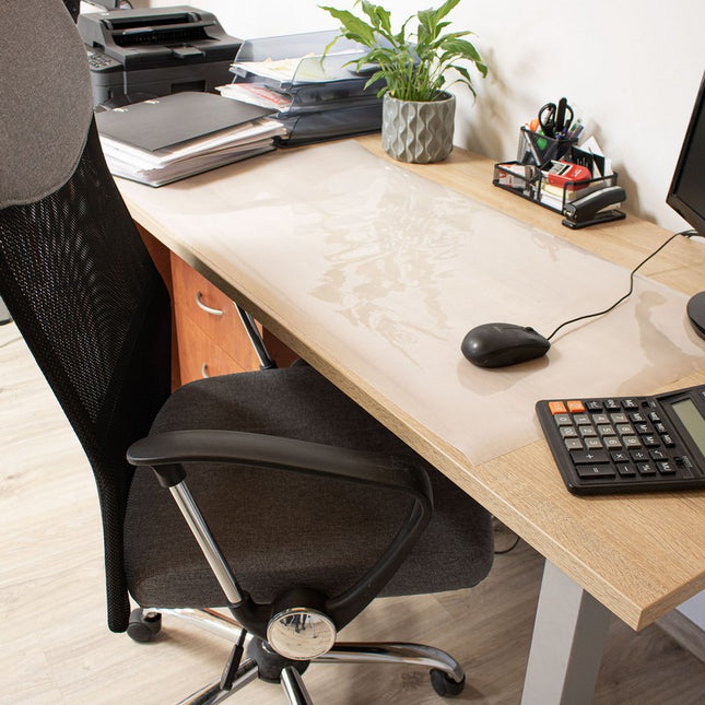 Bureauonderlegger | Antislip | Melkwit | 90 x 45 cm