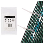 Kabelbinders | Tie Wraps | Tyraps | Tie Rips | 200 x 2.5 mm | 100 Stuks | Wit