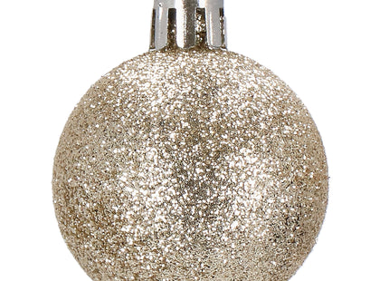 Kerstballen | 20 Stuks | 4 cm | Champagne
