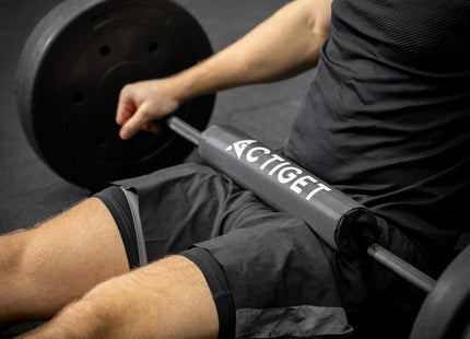 Barbell Pad | Halterhoes | 1 Stuk | Zwart