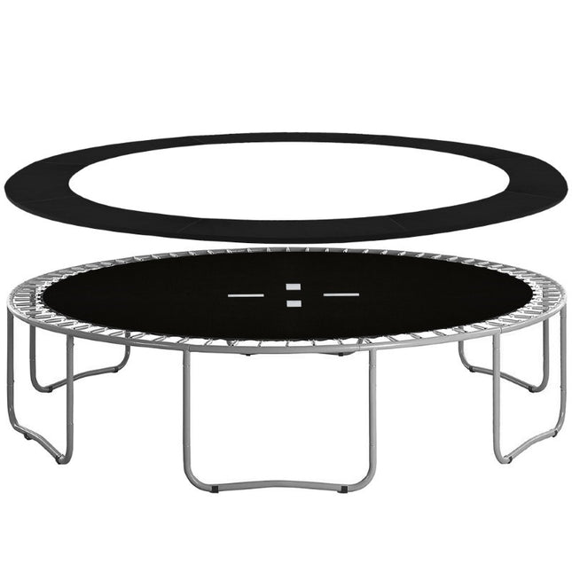 Trampoline Rand | Ø 305 cm | Beschermrand Trampoline | Rond | Zwart