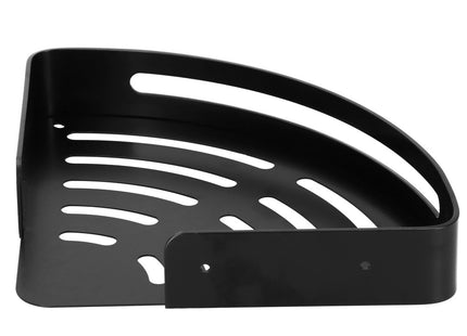 Doucherekje | Doucheplank | Aluminium | 30.5 cm | Zwart