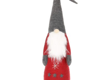 Kerstkabouter - Gnome - Kerstdwerg - Kerstversiering - 84 cm
