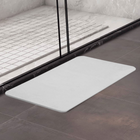 Badmat - Douchemat - Diatomiet - 60 x 40 x 0,9 cm - Grijs
