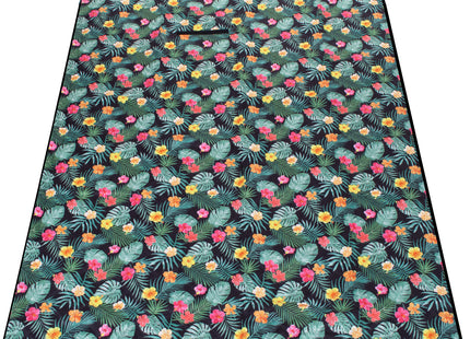 Picknickkleed | Picknickdeken | Buitenkleed | Picknick | 200 x 150 cm | Bloemen/ Bladeren