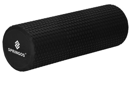 Foam Roller | Hard Hardheid | 35 x 15 cm | Zwart