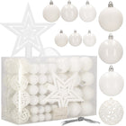Kerstballen & Piek | 100 Stuks | Wit