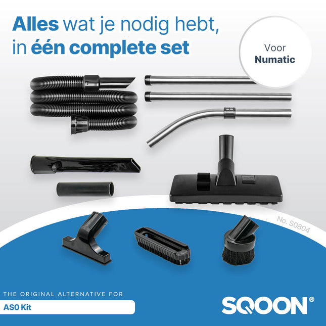 SQOON® Servicekit geschikt voor Numatic 32mm Service kit AS0 - Model 903146, AS0 - PPR-240, Henry, Hetty, James, NVR 200, Basil, Charles, Edward, George, Harry, modellen