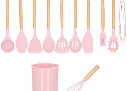 Kookgerei Set | 12 Delig | Roze