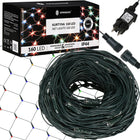 Netverlichting | Lichtgordijn | Kerstverlichting buiten | Multicolor | 160 LED